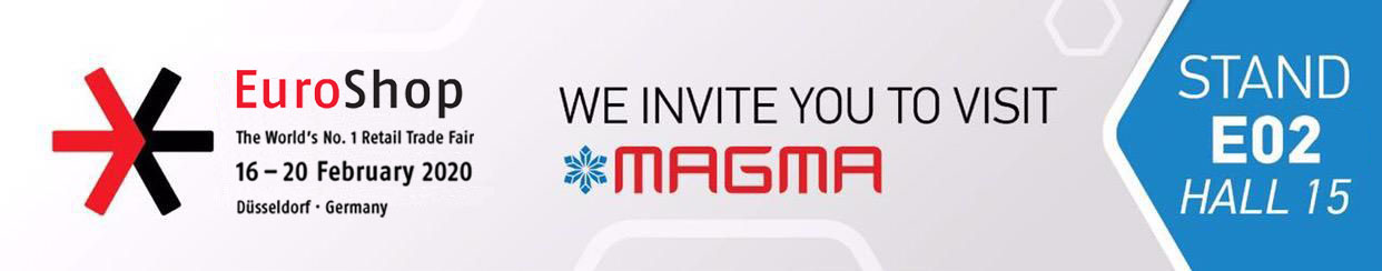 Приглашаем посетить стенд MAGMA на EuroShop 2020 Приглашаем посетить стенд MAGMA на EuroShop 2020